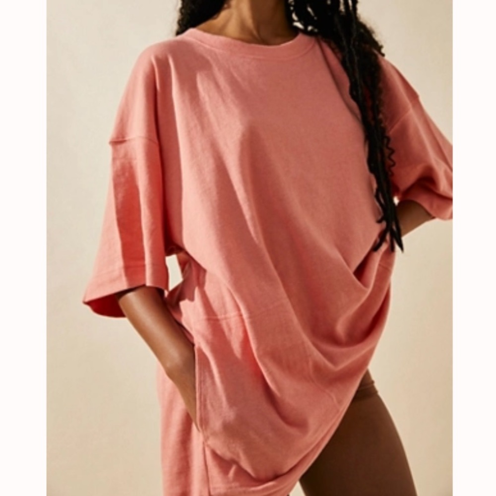 Free People Beach Oversized T-Shirt with Pockets. Never worn!